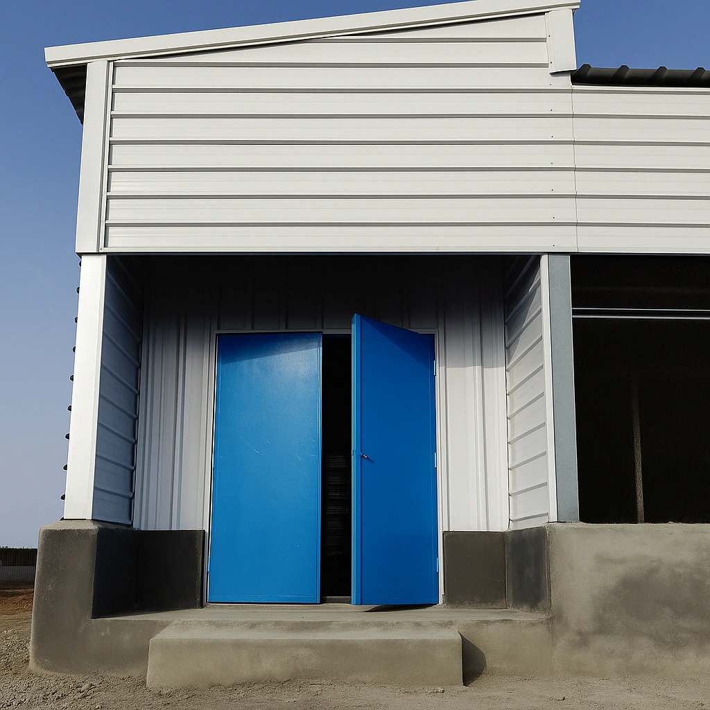 High Intesity Insulated Door