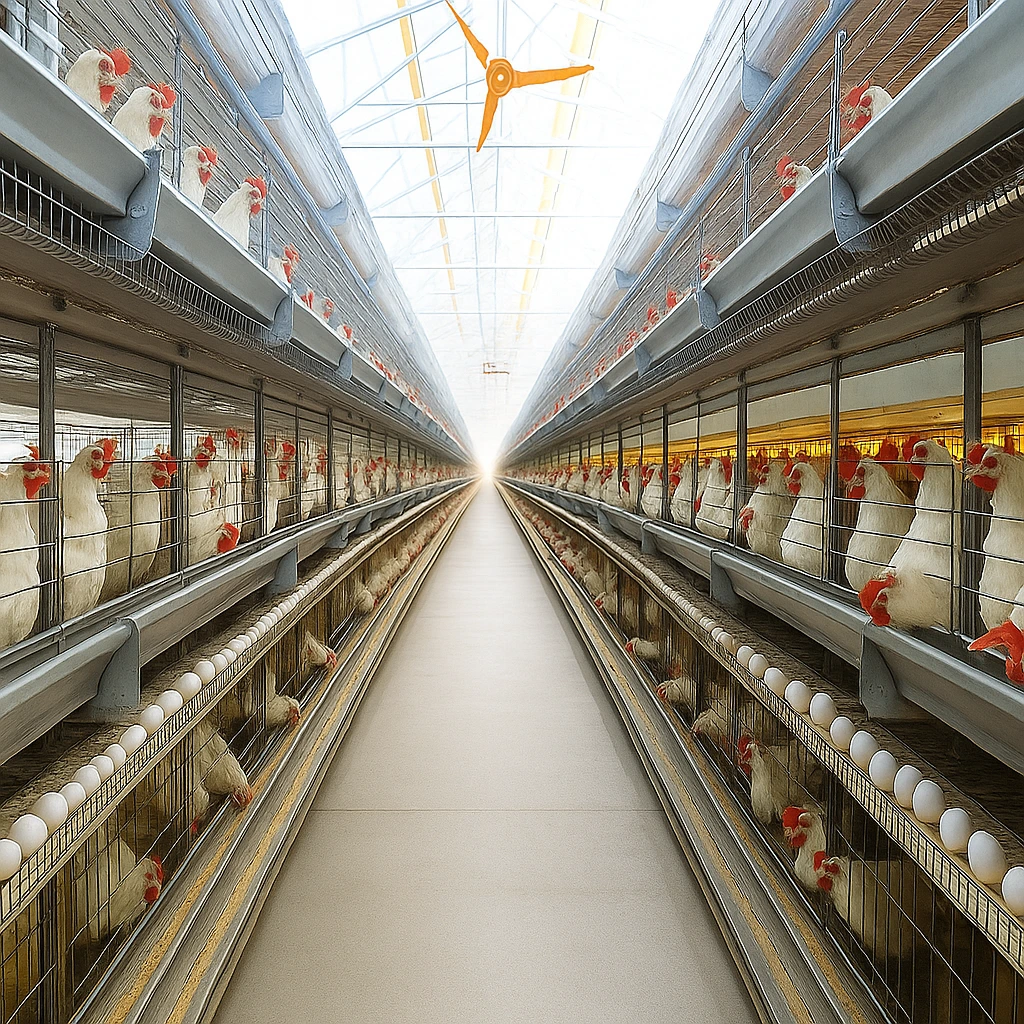 H Frame Commercial Cage