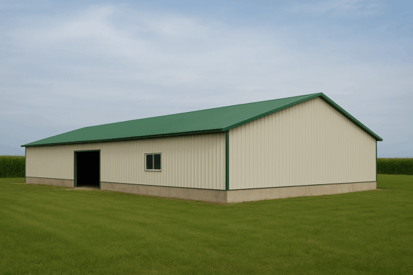 Pre-engineered poultry building