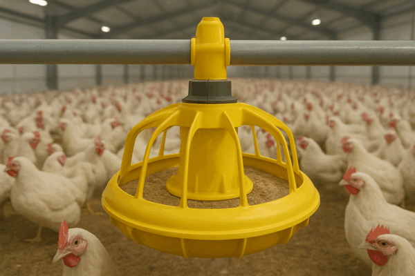 Automatic poultry feeder